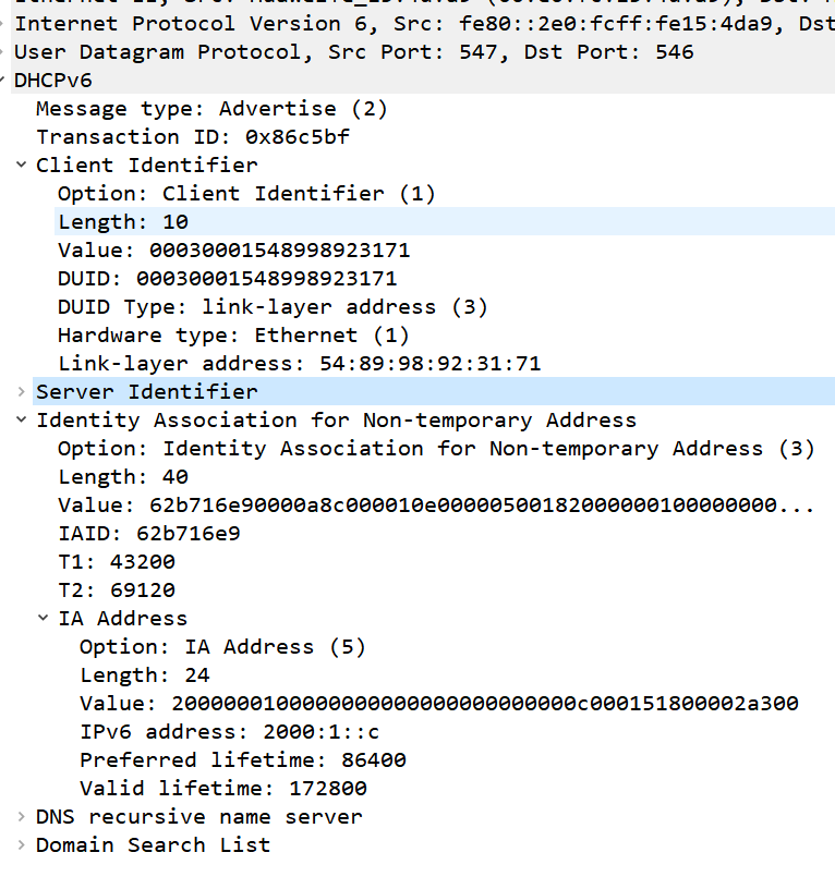 ipv6客户端dhcpv6pd模式